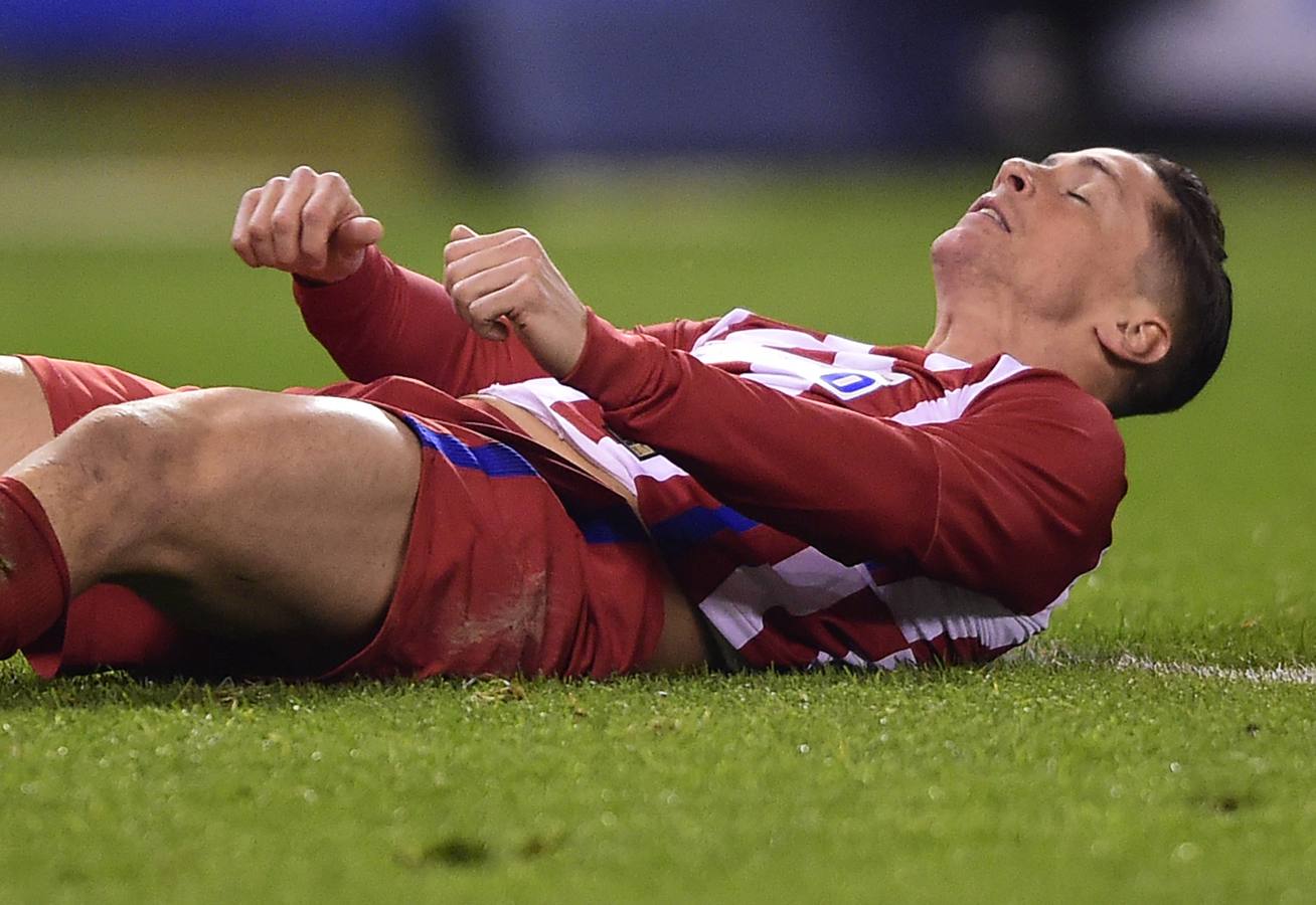 Las imágenes del susto de Fernando Torres