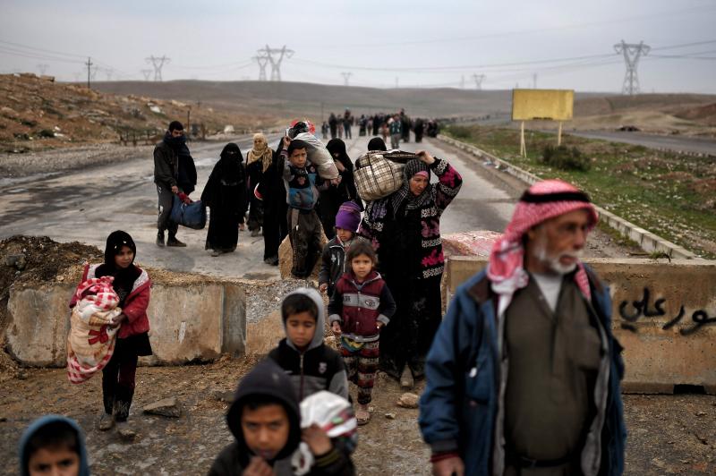 Huida de Mosul