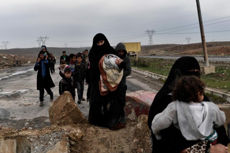 Huida de Mosul