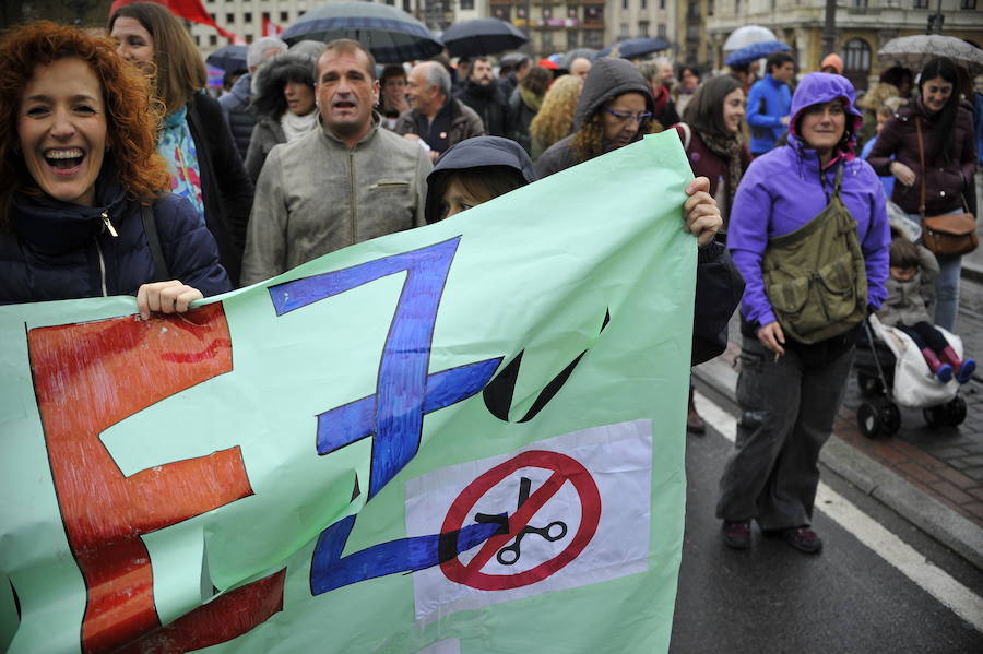 Jornada de huelga y protestas en la enseñanza pública