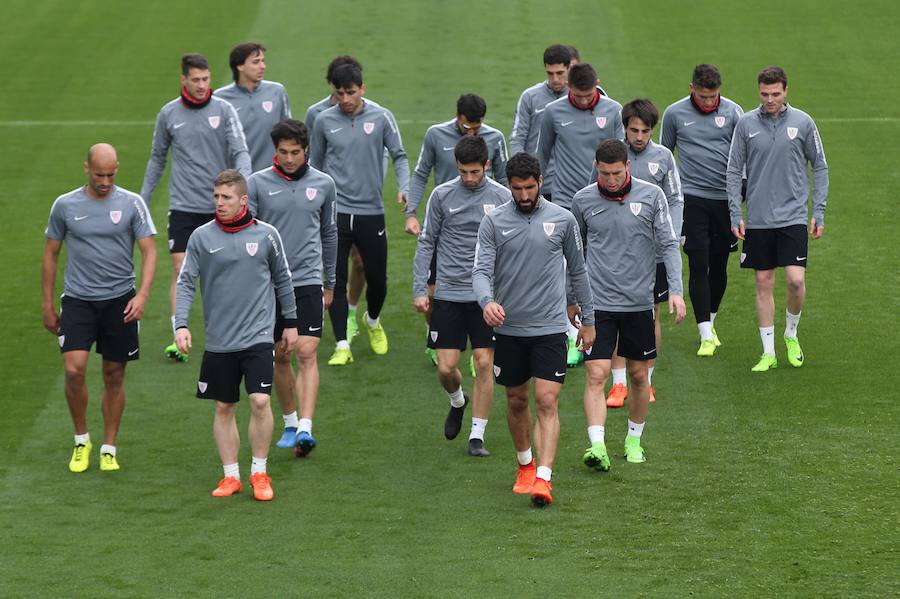 El Athletic se prepara en Lezama