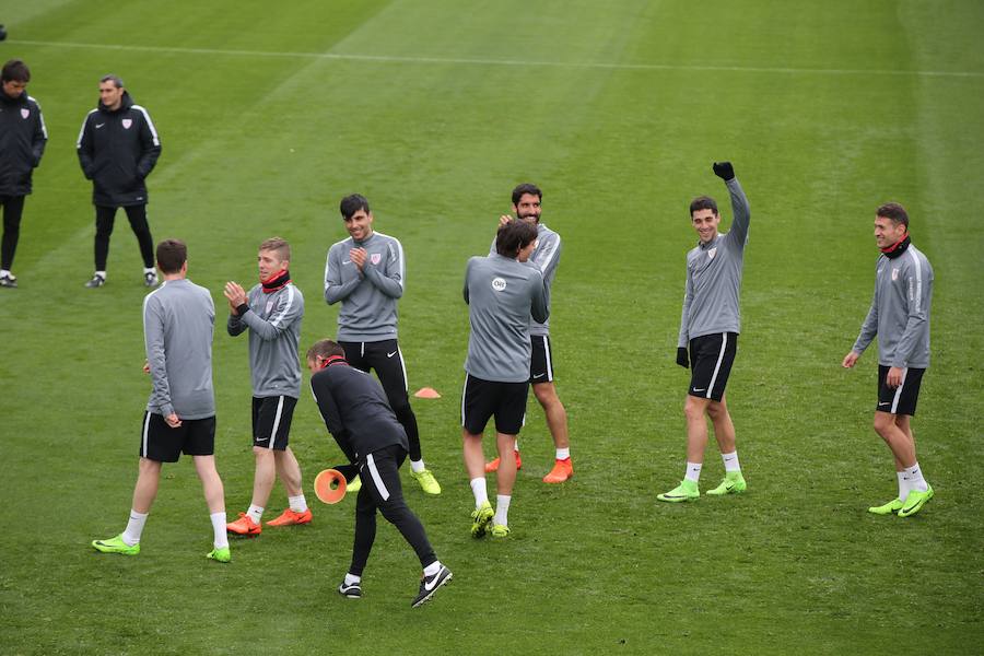 El Athletic se prepara en Lezama