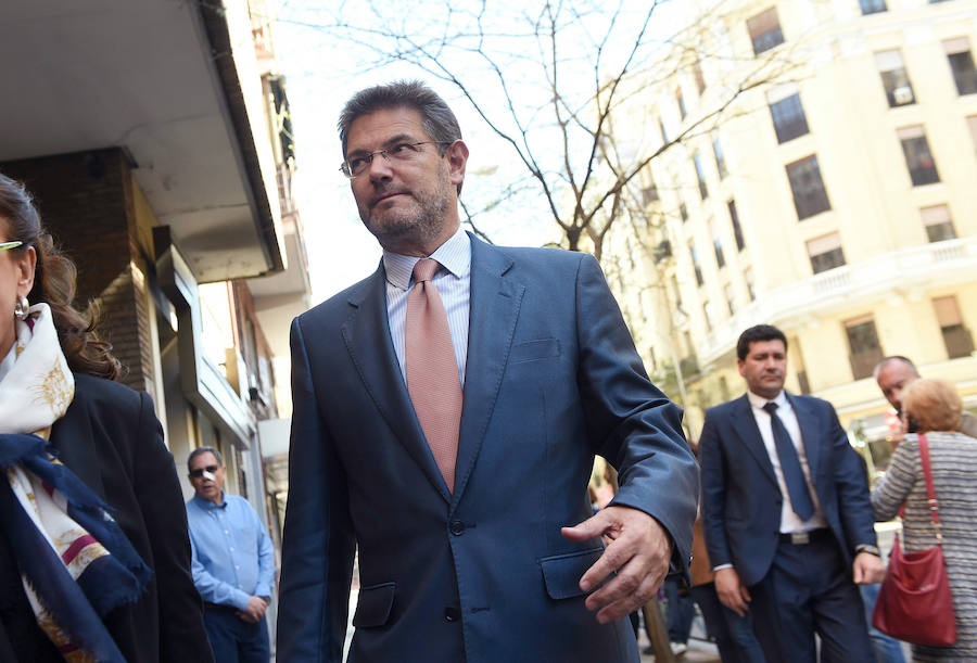 El ministro de Justicia, Rafael Catalá.