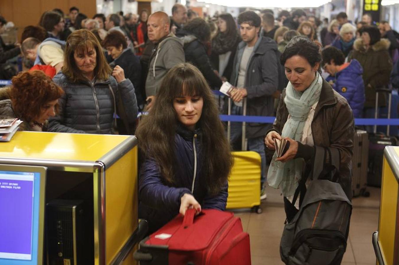 Foronda disfruta de su mayor actividad con 1.700 pasajeros en dos días