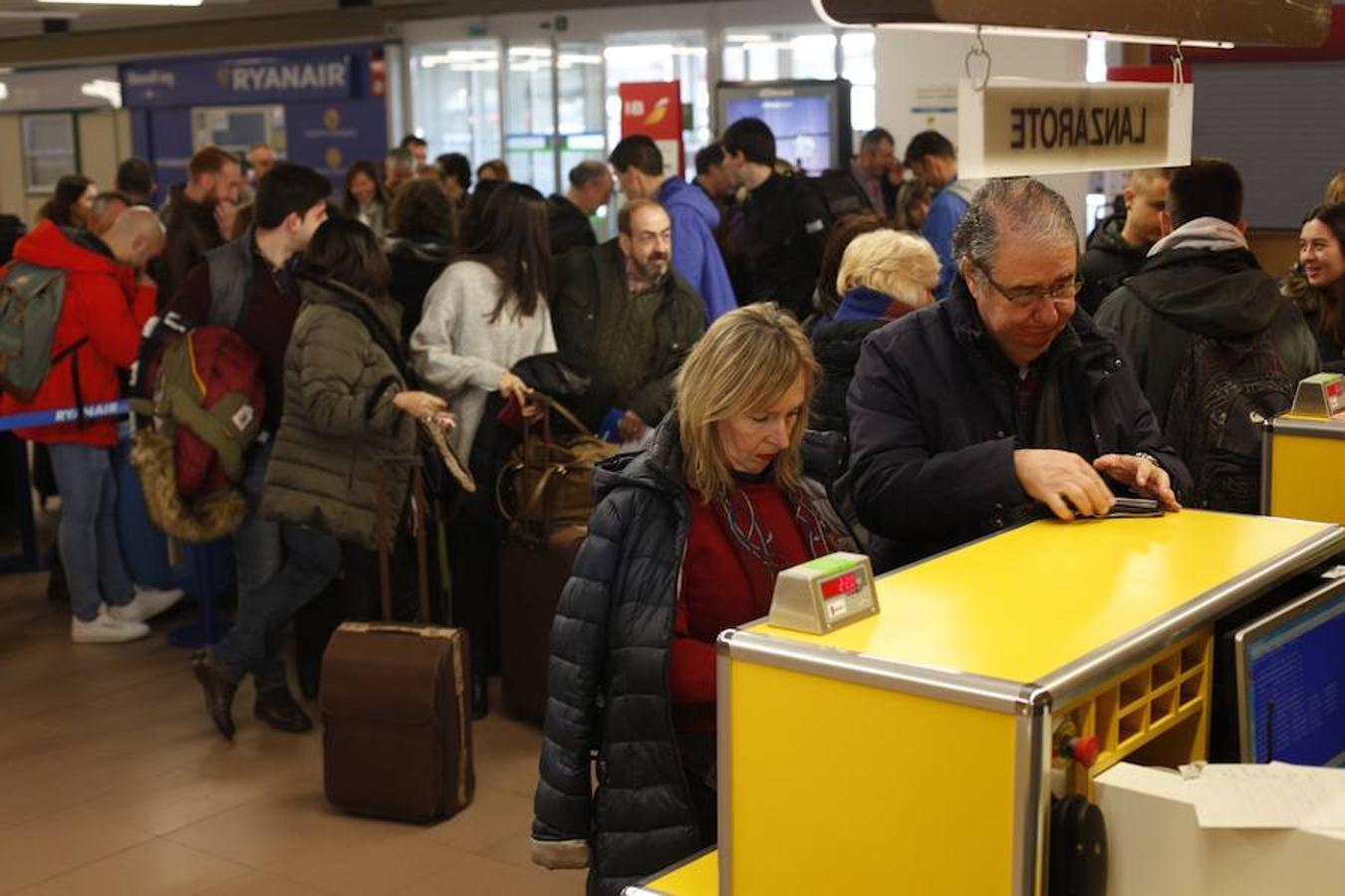 Foronda disfruta de su mayor actividad con 1.700 pasajeros en dos días