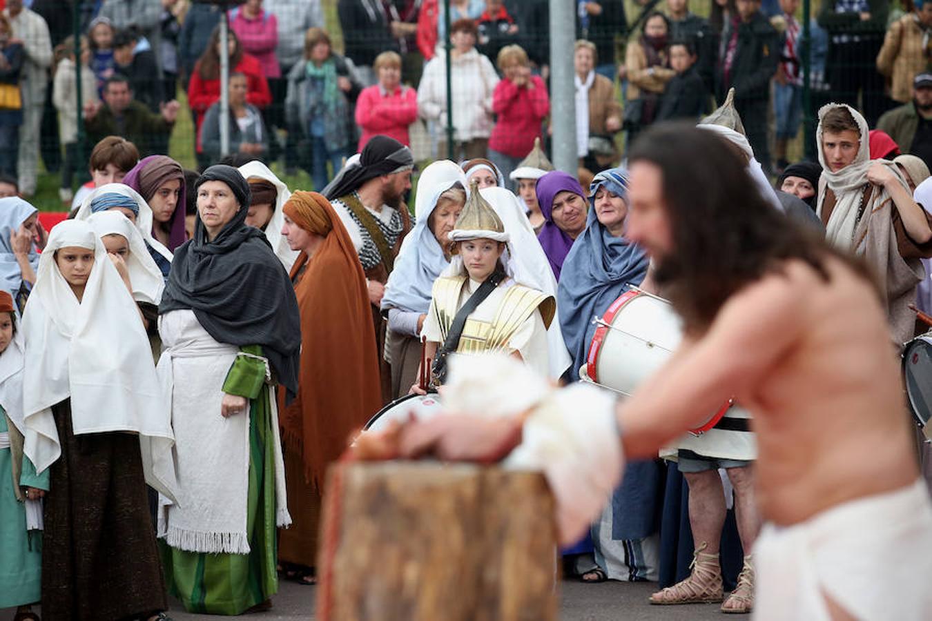 Las mejores fotos del Vía Crucis de Arkotxa