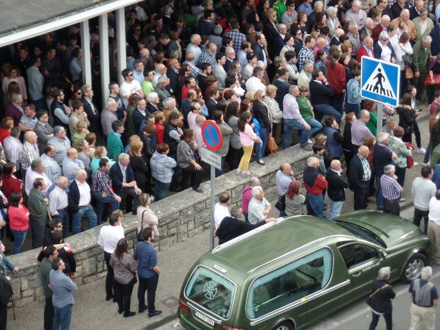 Villarcayo se reúne para despedir a Gonzalo