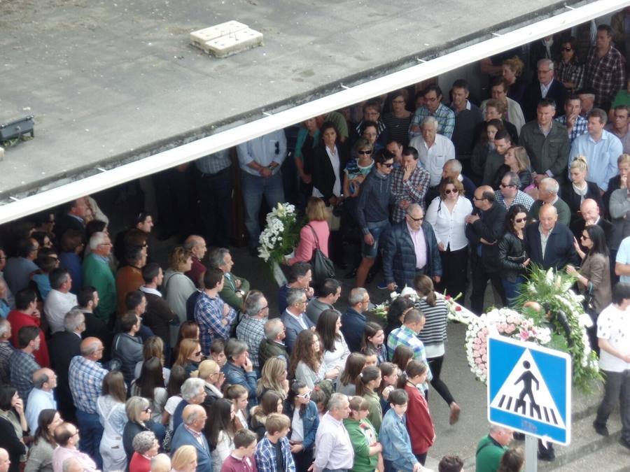 Villarcayo se reúne para despedir a Gonzalo