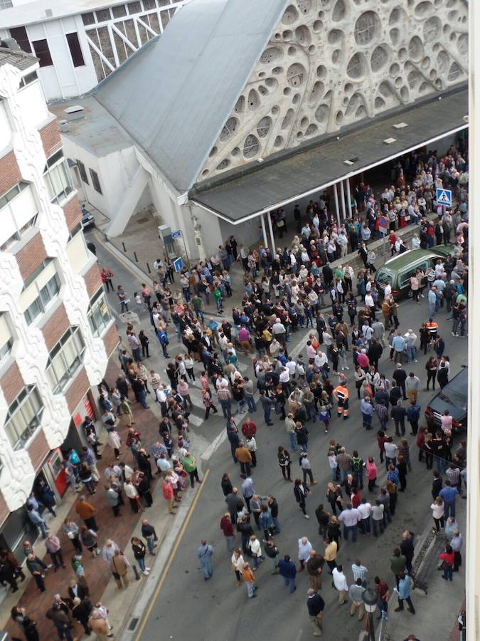 Villarcayo se reúne para despedir a Gonzalo