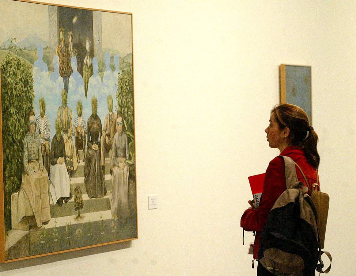 Exposición de Vicente Ameztoy (2003). Una de las exposiciones de más éxito del Artium en sus 15 años de vida