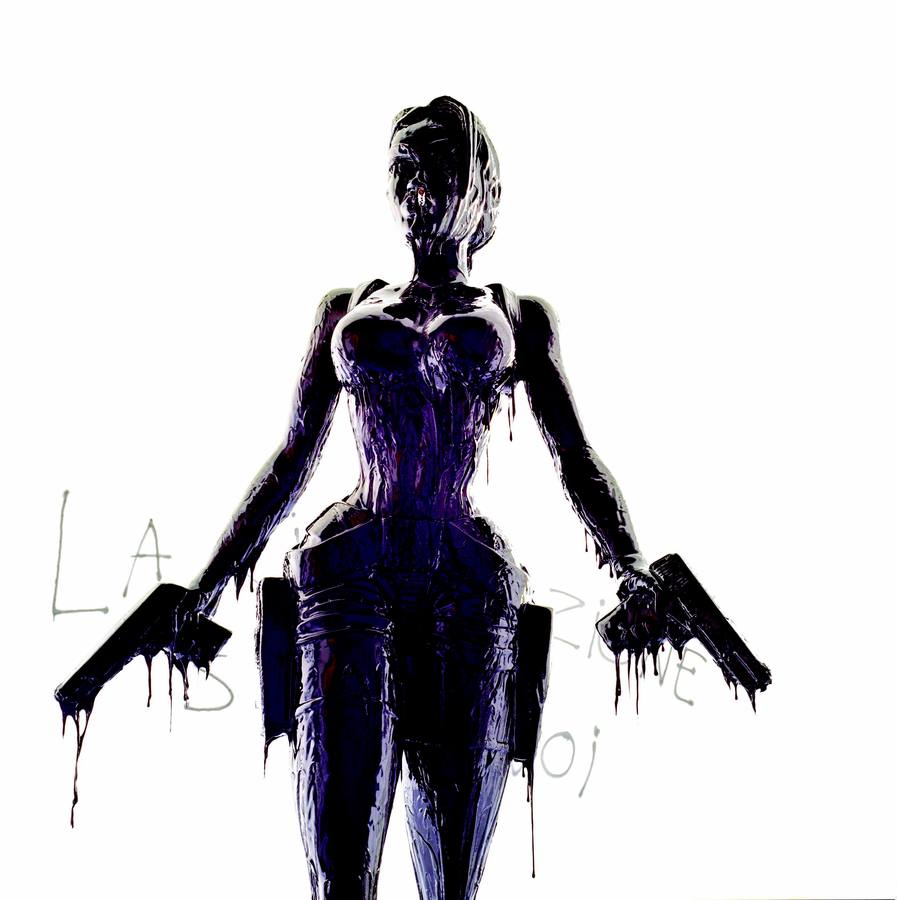 "La Rivoluzione Siamo Noi", de Marc Bijl en la exposicion "Laocoonte Devorado, Arte y Violencia Politica" en el museo Artium (2004). Una de las exposiciones de más éxito del Artium en sus 15 años de vida