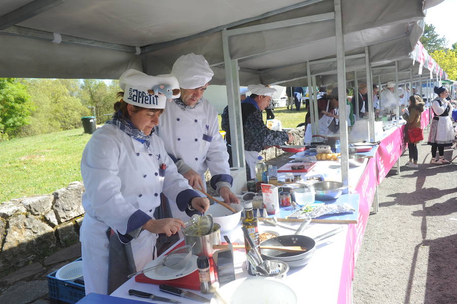 Los alaveses toman el santuario de Estíbaliz