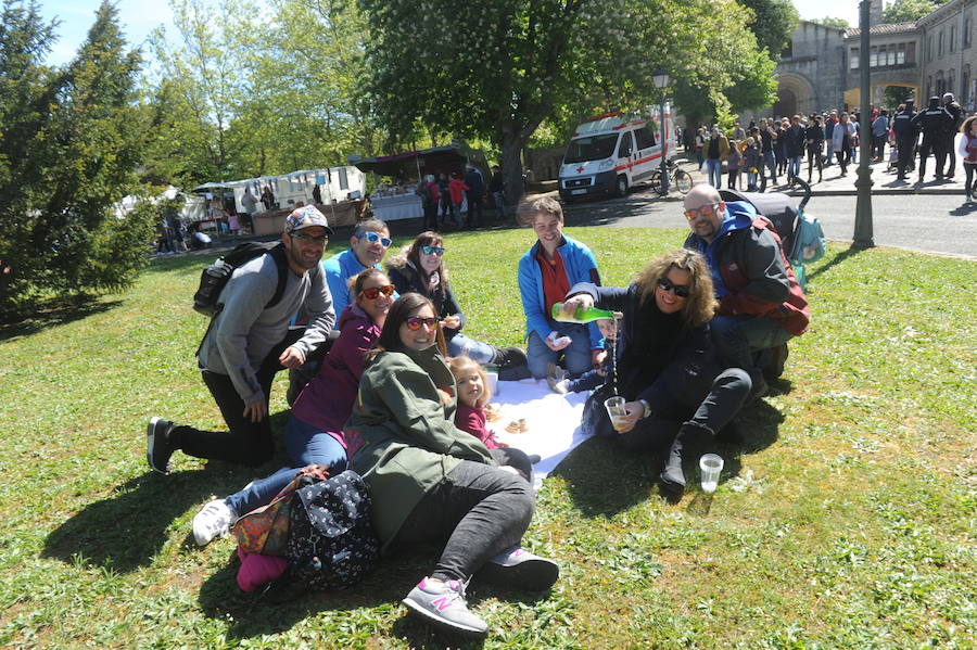 Los alaveses toman el santuario de Estíbaliz