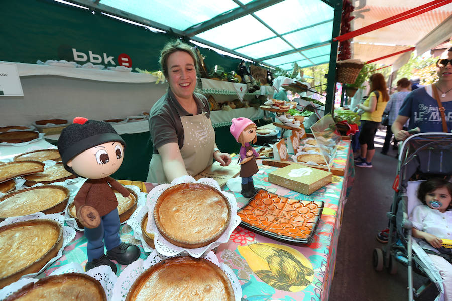 Feria agrícola en Berango