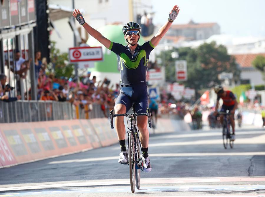 Gorka Izagirre gana la 8ª etapa del giro de Italia