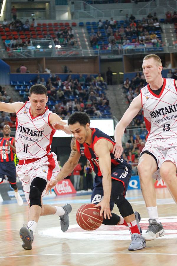 El Baskonia - Fuenlabrada, en imágenes