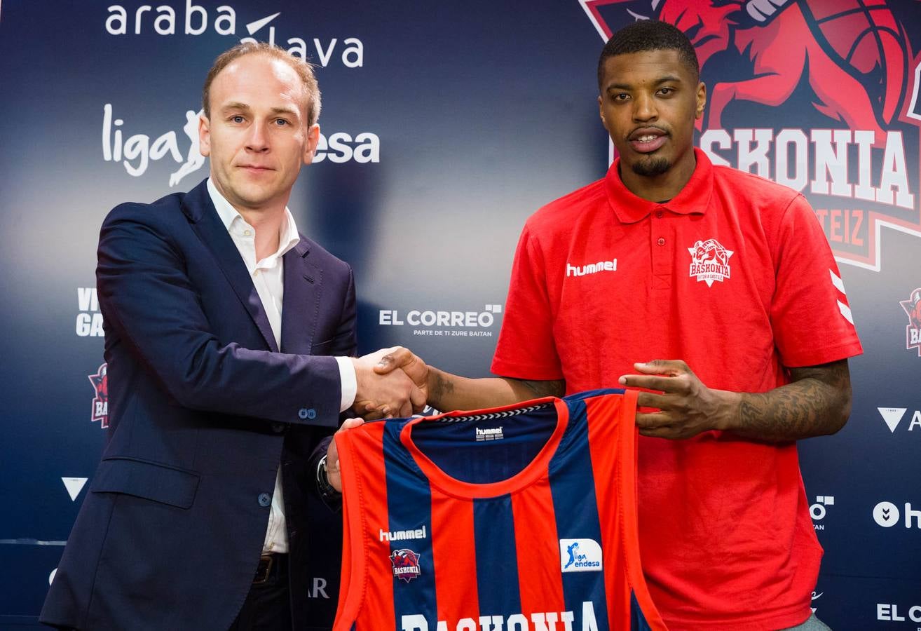 Ricky Ledo, presentado como nuevo jugador baskonista