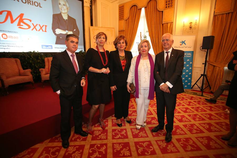 Marcos Muro, Maite de la Fuente, Josune Ariztondo, Carmen Miral y Salvador Tous.