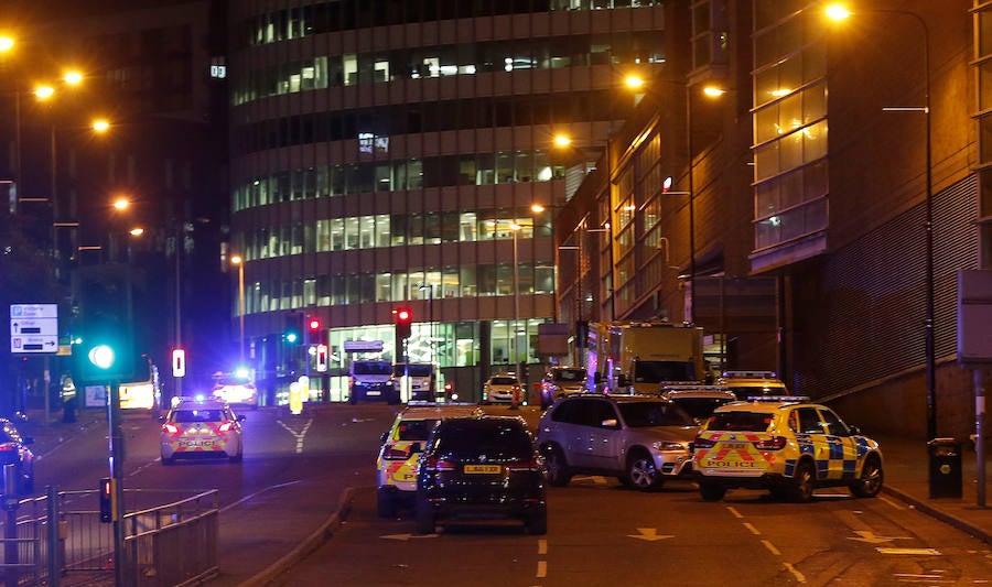 Varios muertos durante el concierto de Ariana Grande en Mánchester