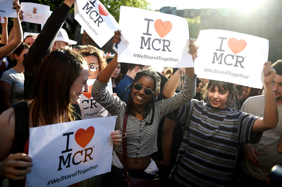 El atentado en Manchester, en imágenes