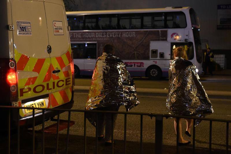 El atentado en Manchester, en imágenes