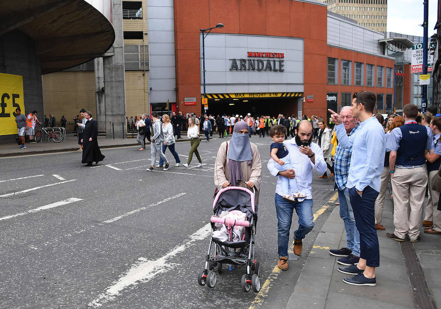 El atentado en Manchester, en imágenes