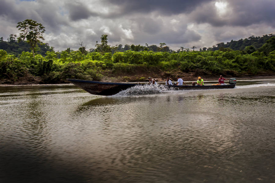 Colombia. Los departamentos del Pacífico colombiano son regiones de hidrografía compleja, con caudalosos ríos como el Cauca. La región del río Naya cuenta con importantes recursos (dominados por los actores armados) como pueden ser reservas de oro y yacimientos petrolíferos.