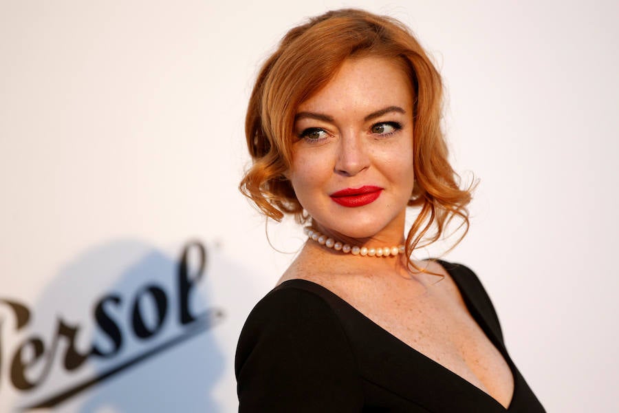 La actriz Lindsay Lohan