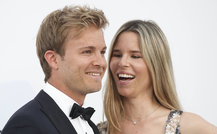 Nico Rosberg y su esposa Vivian Sibold