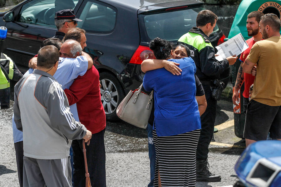 Dolor y conmoción por el tragedia de Zorroza