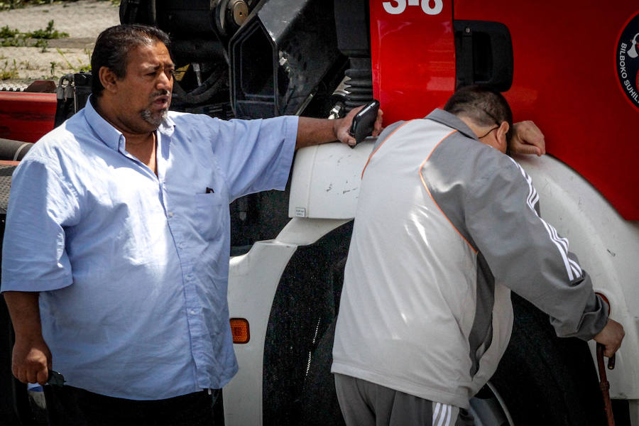 Dolor y conmoción por el tragedia de Zorroza