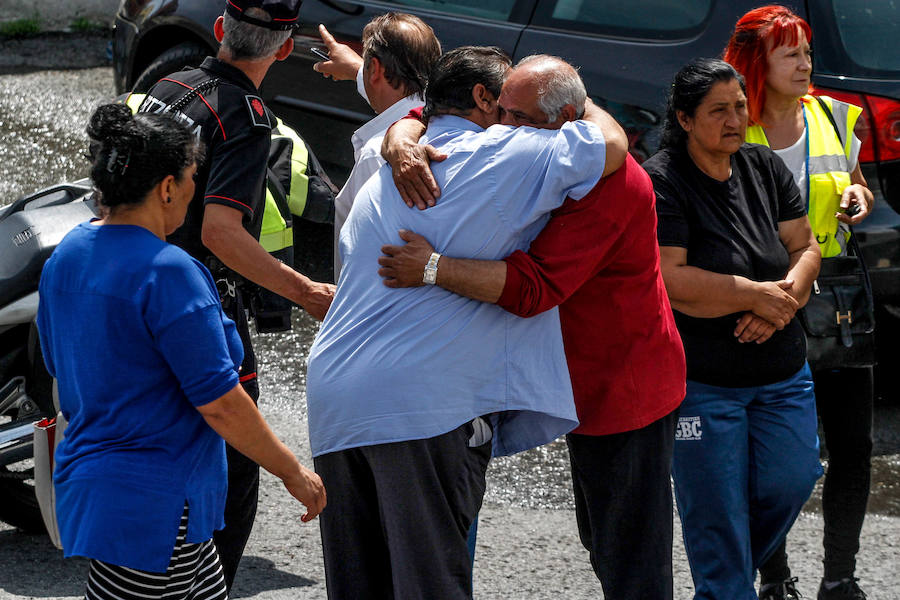 Dolor y conmoción por el tragedia de Zorroza
