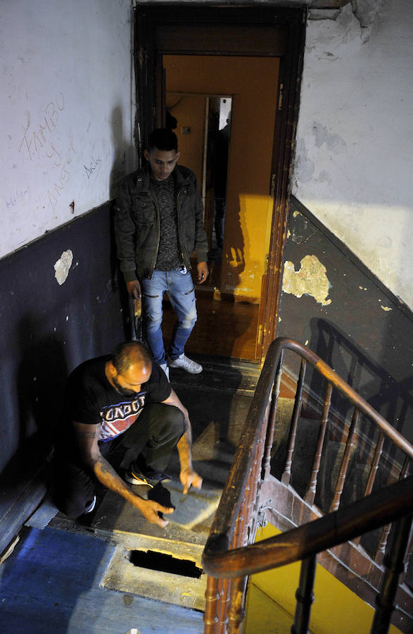 Una visita a la maltrecha casa de los Jiménez