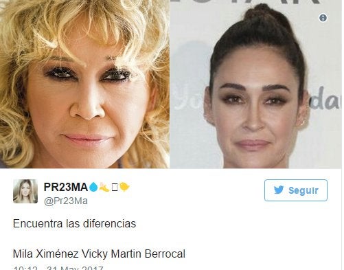 Los mejores &#039;memes&#039; de la nueva cara de Mila Ximénez