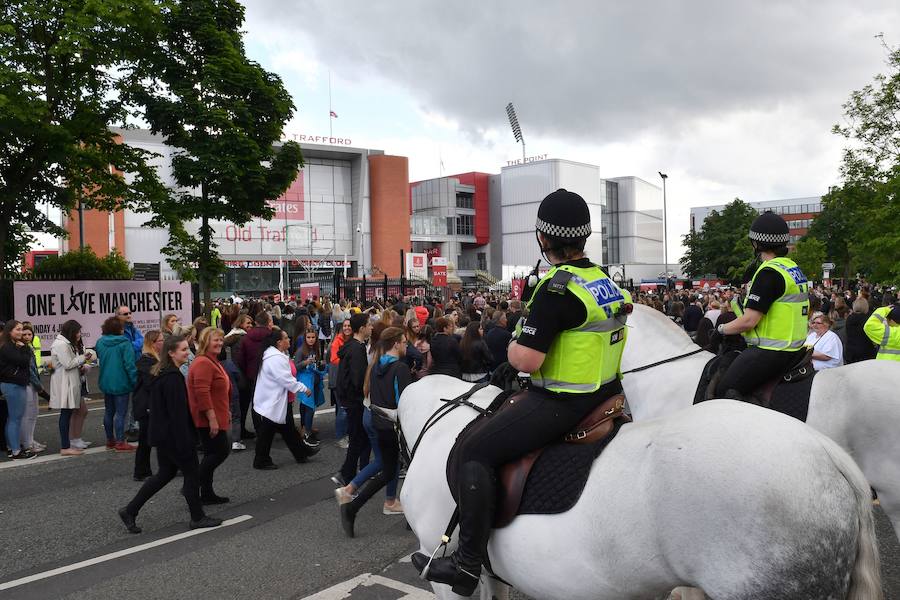 Las mejores imágenes del concierto de Ariana Grande en Manchester