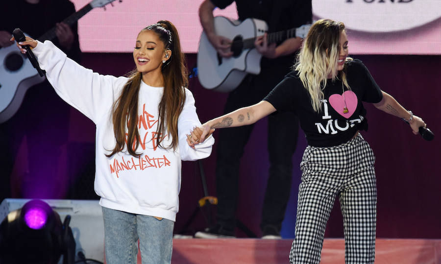 Las mejores imágenes del concierto de Ariana Grande en Manchester