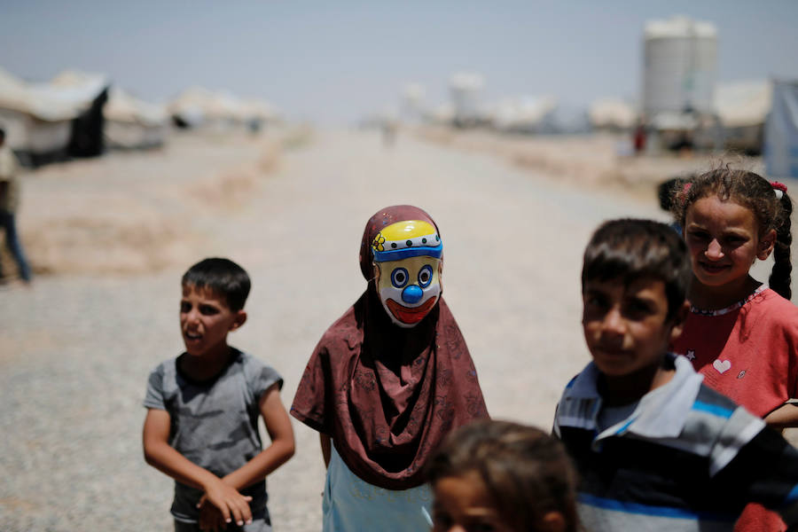 Intoxicación alimentaria en un campo de desplazados en Irak