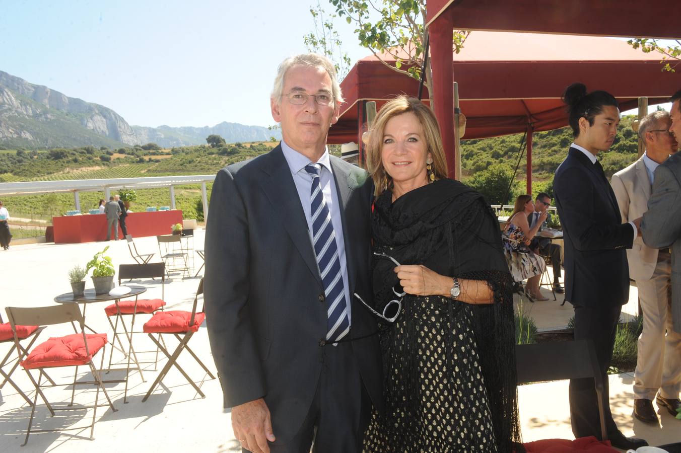 Inaguración de la bodega de Vega Sicilia en Samaniego