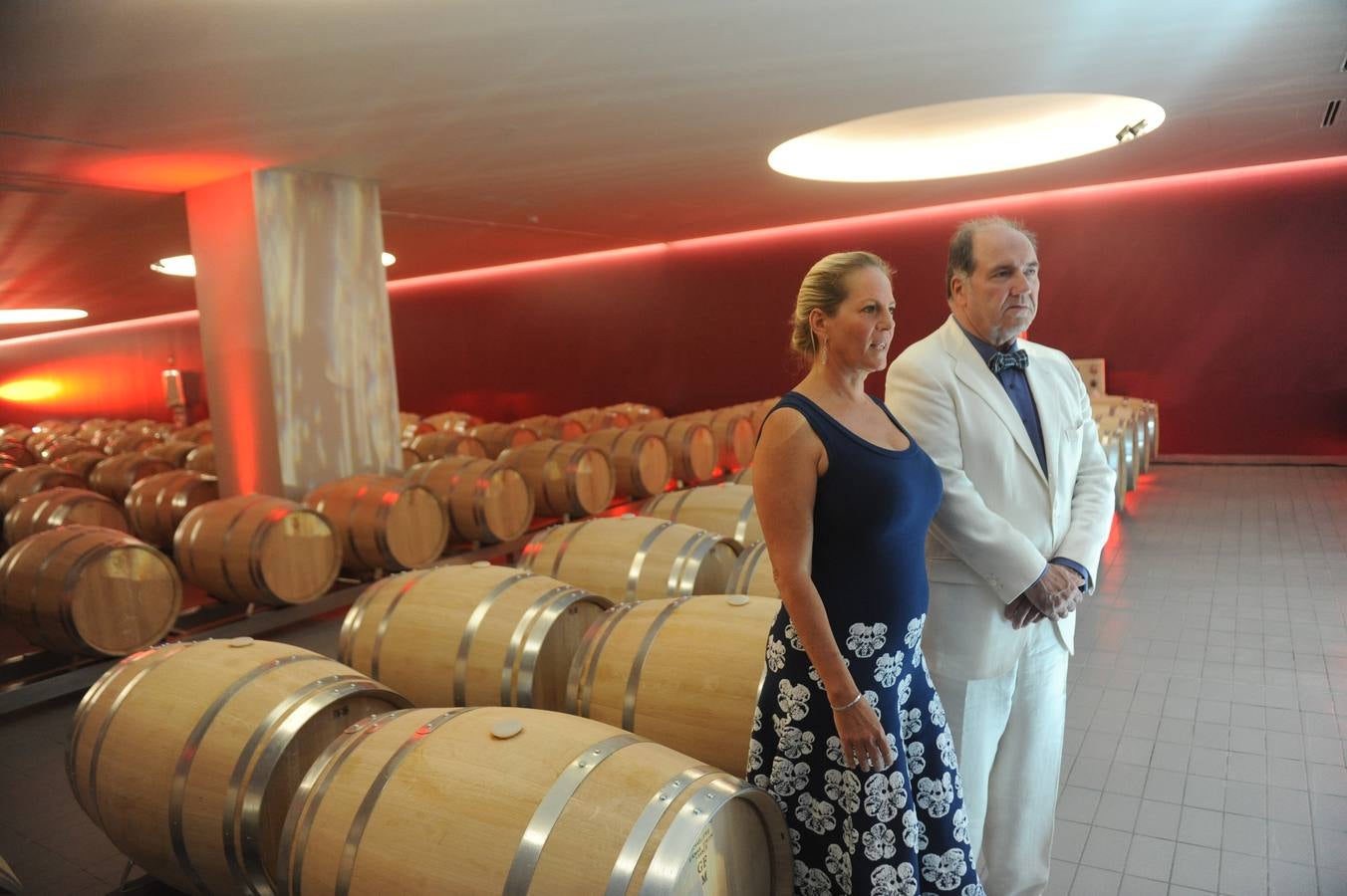 Inaguración de la bodega de Vega Sicilia en Samaniego