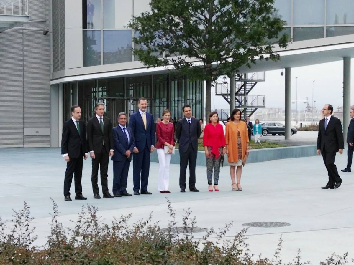 Los reyes inauguran el Centro Botín en Santander