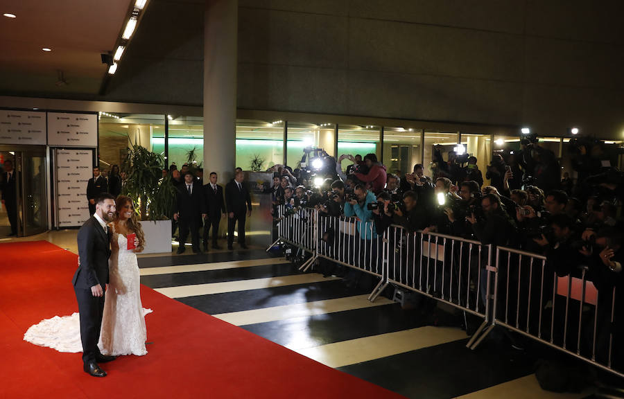 Los invitados a la boda de Messi