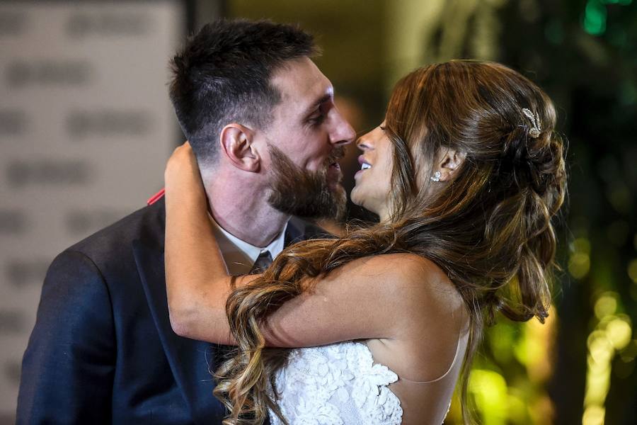 Los invitados a la boda de Messi