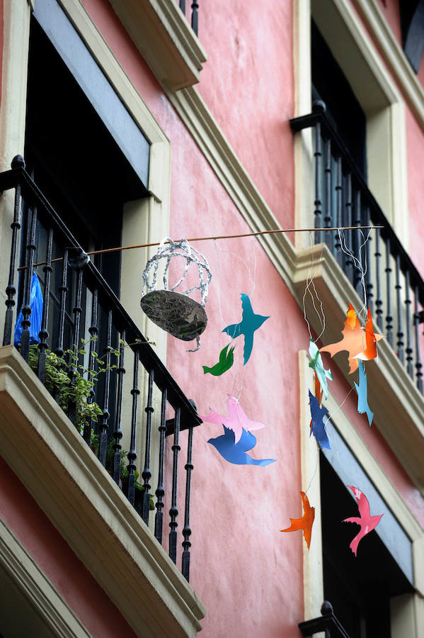 Los mejores balcones del III Concurso de Decoración de Balcones y Miradores del Casco Viejo de Bilbao