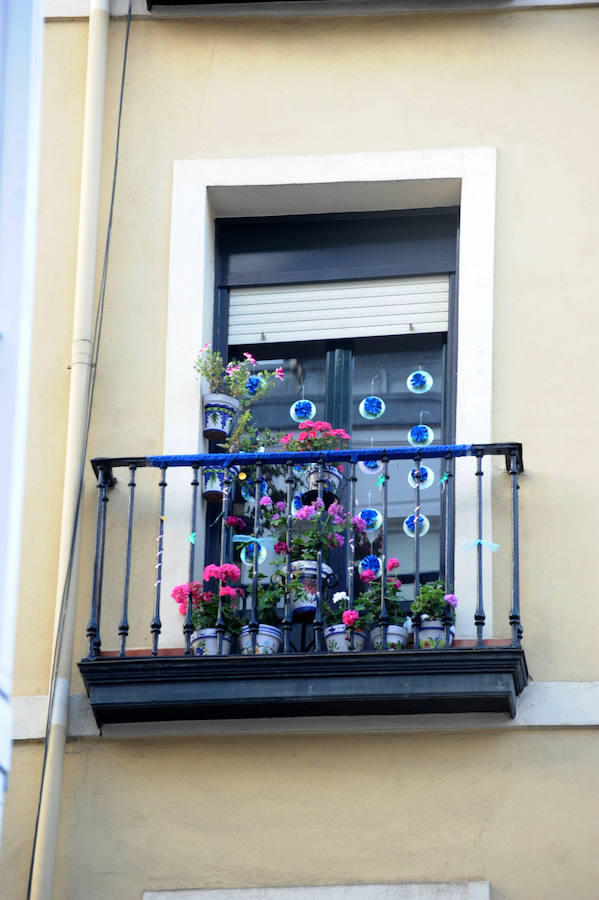 Los mejores balcones del III Concurso de Decoración de Balcones y Miradores del Casco Viejo de Bilbao