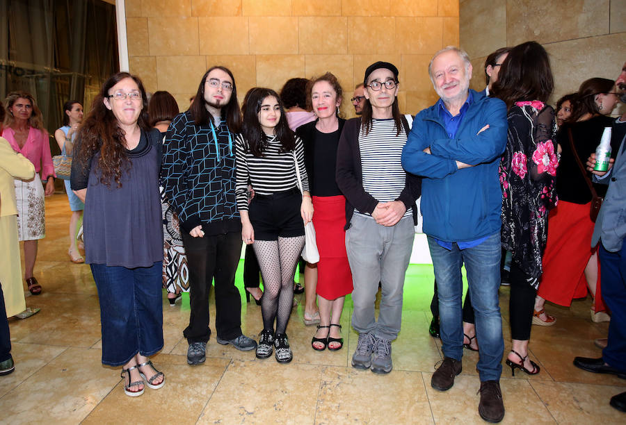 Blanca Oria, Martín y María López, Ana Román, Edu López y Juan Zapater.