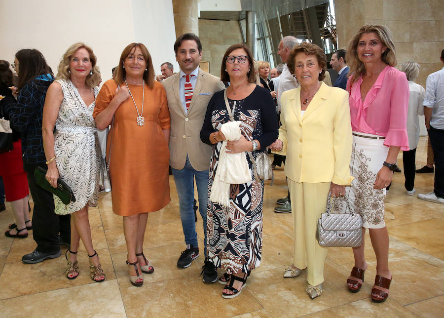 María José Gandarias, Ana Cuevas, Jorge Canivell, Teresa Fernández, Marisol García Abadía y Felisa Ramos.