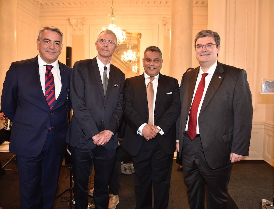 Javier de Andrés, Jean André Vialá, Sameh Safty y Juan María Aburto.