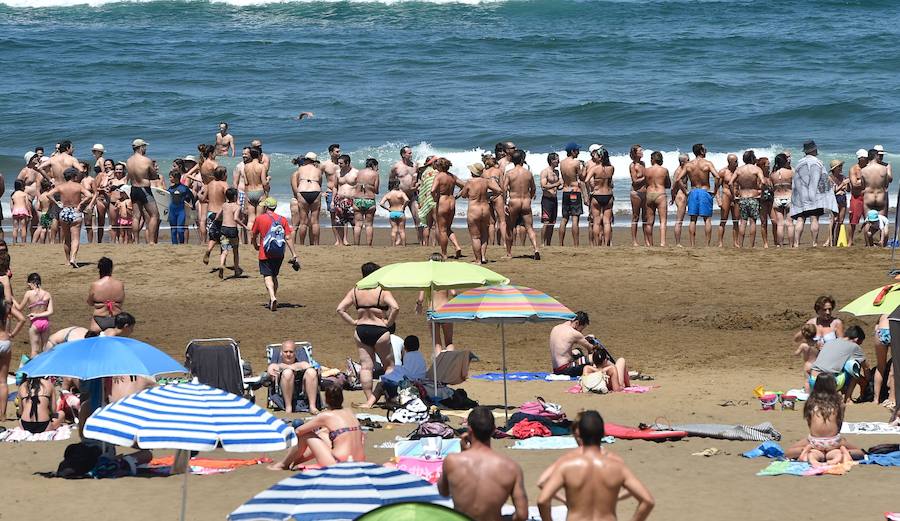 Un año más, el Ayuntamiento de Sopela y Munarri Atletismo Taldea han organizado una nueva edición de la carrera nudista de Sopela–gran premio 'Patxi Ros', el primer evento deportivo nudista de la Península. La prueba, de gran tirón turístico, cultural y deportivo, fue engendrada por el atleta en 1999 e inspiró otras competiciones similares en Cataluña o en Valencia. Se ha celebrado este domingo en la playa La Salvaje, en el marco de los "Cármenes" de Larrabasterra. Como ya viene siendo habitual, tiene dos categorías: la testimonial, de un kilómetro, y la absoluta, de cinco, sobre arena dura. Todos los participantes han recibido un regalo y ha habido medallas para los más pequeños