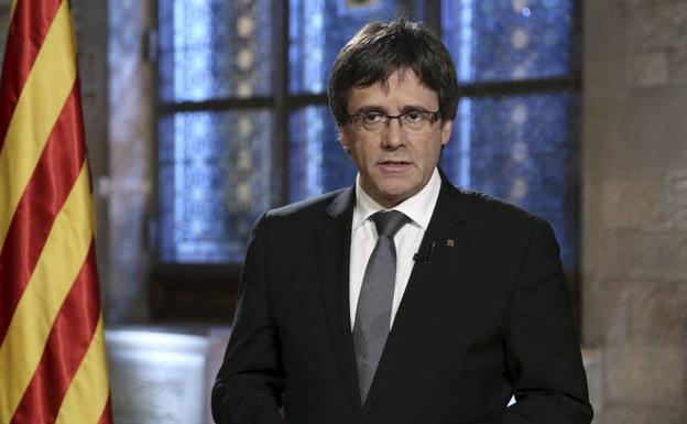 El presidente de la Generalitat catalana, Carles Puigdemont.