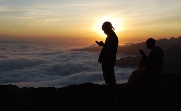 Ataderecer en Tanzania. 